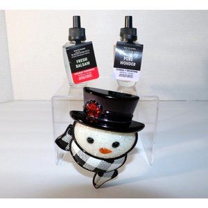 Bath & Body Works Snowman Wallflower Fragrance Plug In Air Freshener Pure Wonder